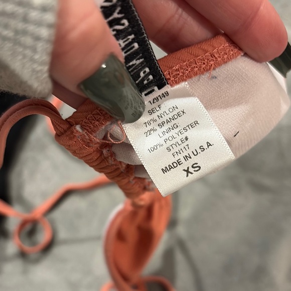 Rust Triangle Bikini Top - Picture 5 of 5